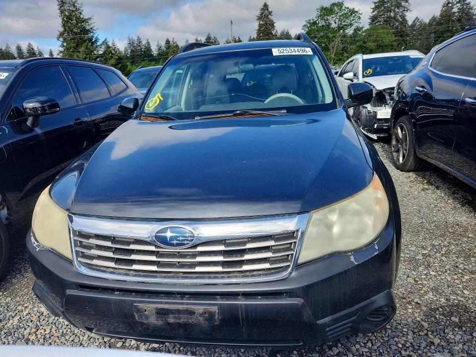 2010 Subaru Forester VIN JF2SH6CC3AH802105 COPART salvage auction — FRONT END, Wa - Vehicle Cert Of Ownership-Titl, sold $350 on 2026-07-02 (photo 5)