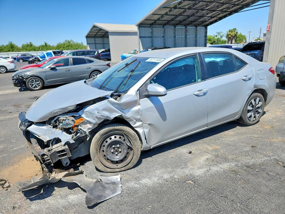 2019 Toyota Corolla VIN 5YFBURHE7KP939978 COPART salvage auction — FRONT END, Ca - Salvage Certificate, sold $1,600 on 2026-07-02 (photo 1)