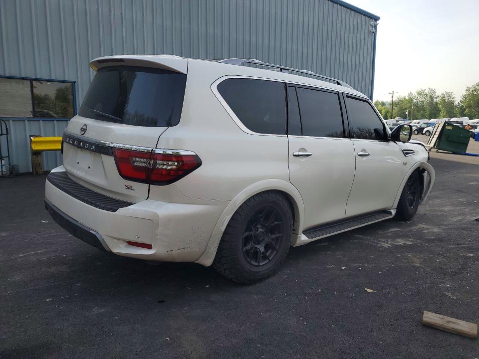 2021 Nissan VIN JN8AY2BB2M9795632 COPART salvage auction — FRONT END, Or - Salvage Title Certificate, sold $16,200 on 2026-07-15 (photo 3)