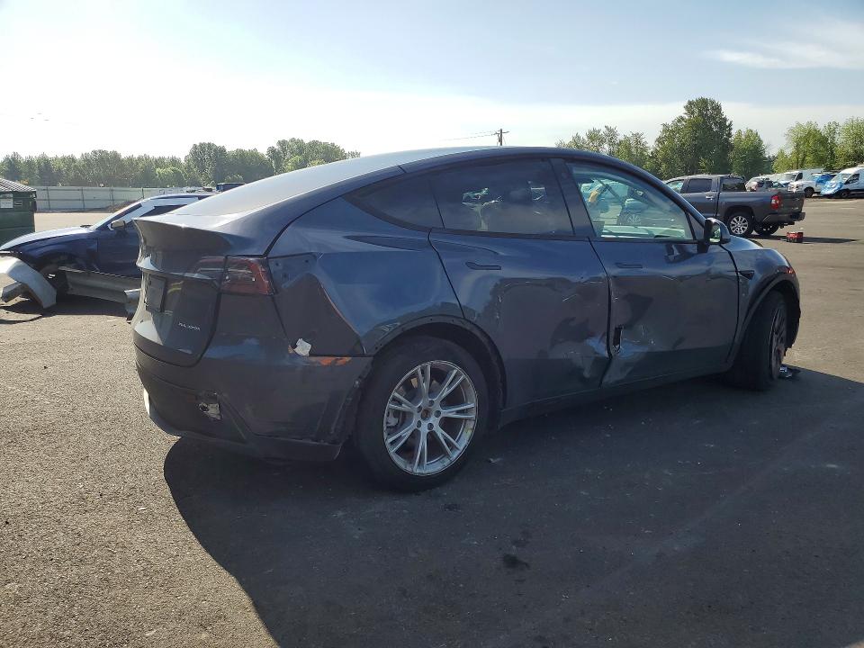 2023 Tesla Model y VIN 7SAYGDEE5PF645848 COPART salvage auction — SIDE, Or - Salvage Title Certificate, sold $6,400 on 2026-07-20 (photo 3)