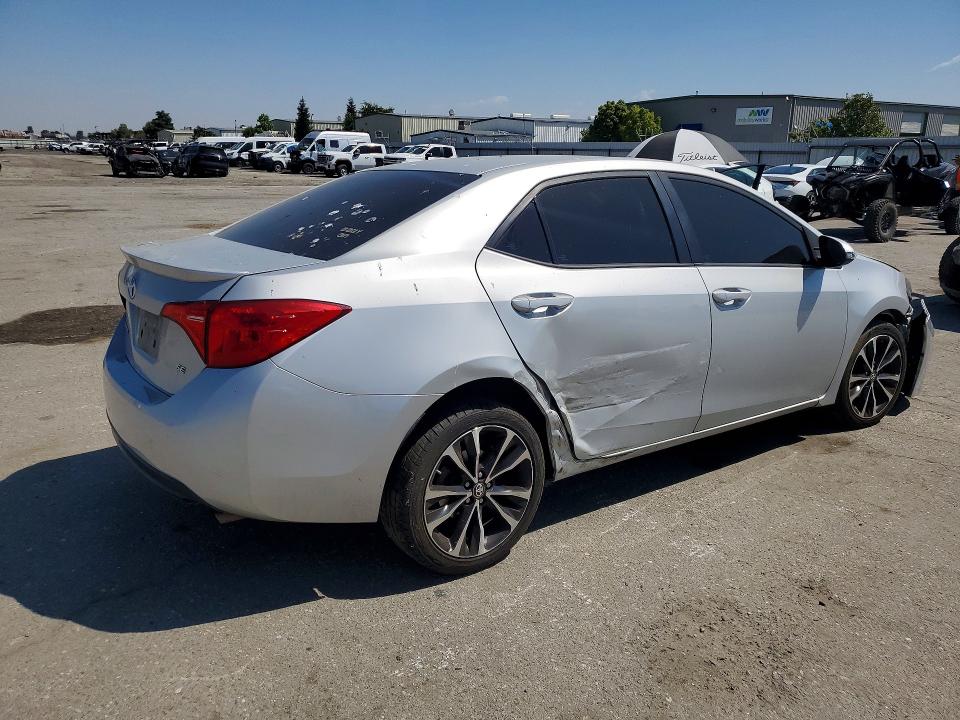 2019 Toyota Corolla VIN 5YFBURHE7KP919102 COPART salvage auction — FRONT END, Ca - Salvage Certificate, sold $3,500 on 2026-07-10 (photo 3)