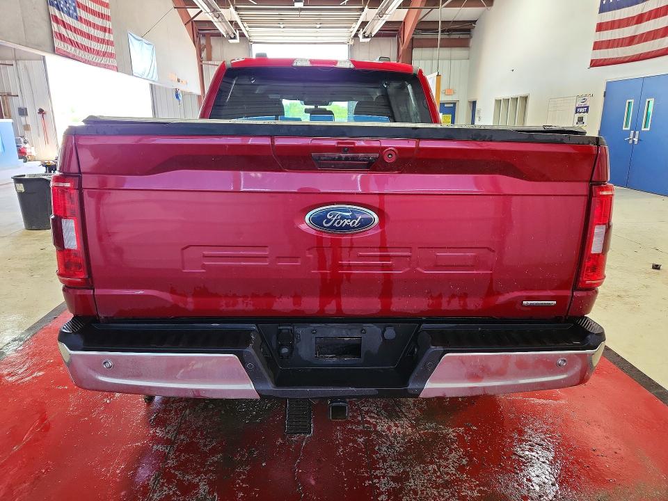 2021 Ford F-150 VIN 1FTEW1EPXMKE16566 COPART salvage auction — FRONT END, Ny - Mv-907A Salvage Certificate, sold $10,800 on 2026-07-02 (photo 6)
