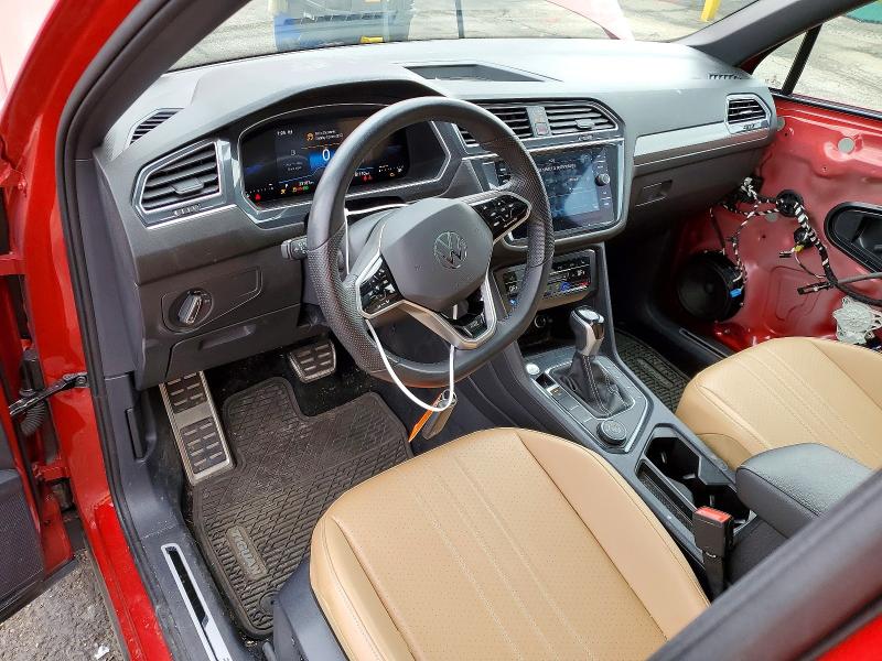 2024 Volkswagen Tiguan VIN 3VV8B7AX0RM200809 COPART salvage auction — FRONT END, Pa - Cert Of Title, sold $9,500 on 2026-07-02 (photo 8)