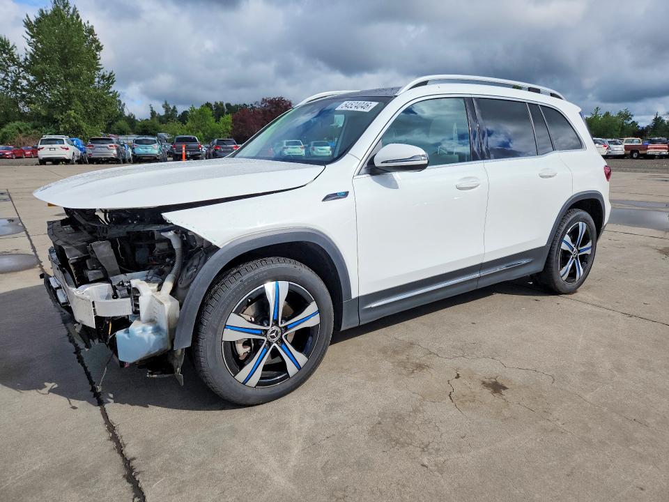 2022 Mercedes-benz Eqb VIN W1N9M0KB0NN009777 — COPART salvage auction photo