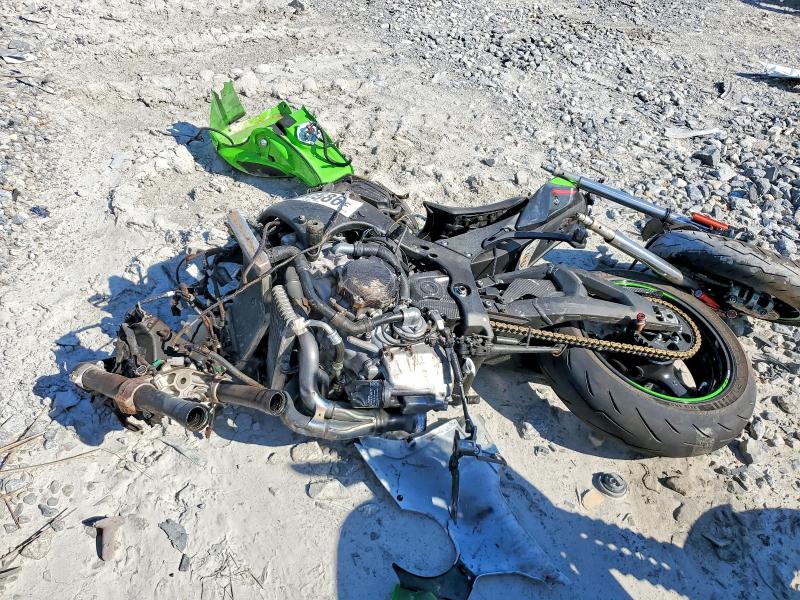 2021 Kawasaki Zx VIN JKBZXVL10MA000736 COPART salvage auction — FRONT END, Ga - Cert Of Title-Salvage, sold $60 on 2026-07-30 (photo 3)
