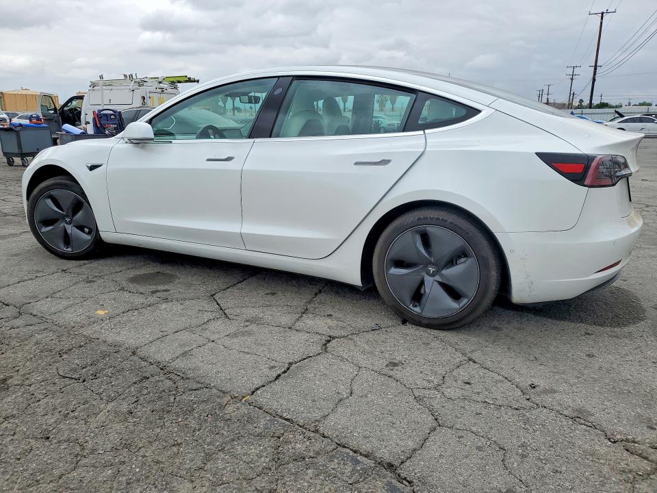 2019 Tesla Model 3 VIN 5YJ3E1EA9KF509546 COPART salvage auction — SIDE, CA - SALVAGE CERTIFICATE, sold $4,400 on 2026-07-16 (photo 2)
