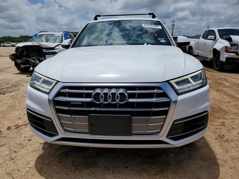 2020 Audi Q5 VIN WA1BNAFY0L2029952 COPART salvage auction — MINOR DENT/SCRATCHES, TX - CERTIFICATE OF TITLE, sold $8,900 on 2026-08-27 (photo 5)