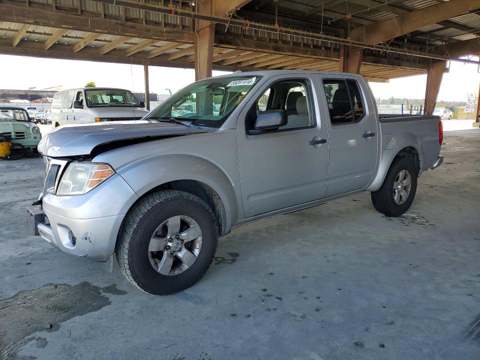 2012 Nissan Frontier VIN 1N6AD0ER3CC451861 COPART salvage auction — FRONT END, CA - SALVAGE CERTIFICATE, sold $1,750 on 2026-07-09 (photo 1)