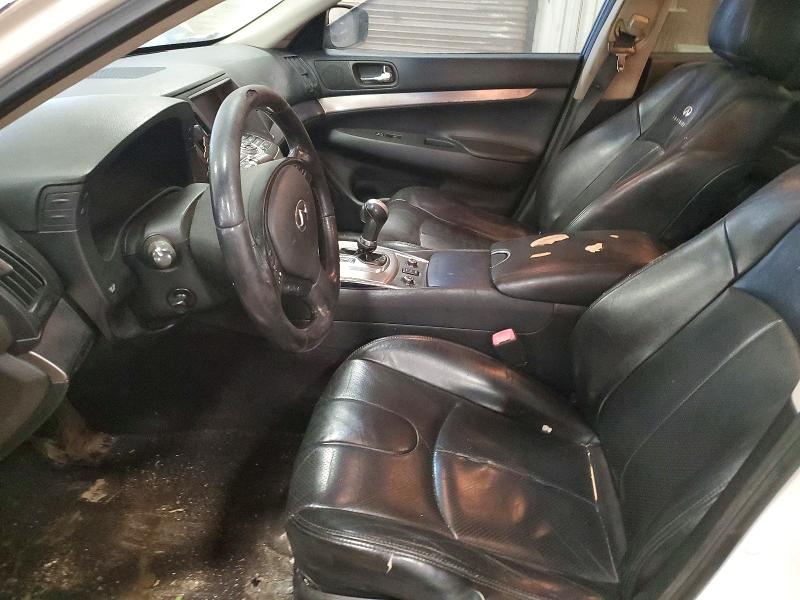 2013 Infiniti G VIN JN1CV6AR5DM352832 COPART salvage auction — FRONT END, Mi - Cert Of Title-Rebuilt Salvage, sold $1,000 on 2026-07-17 (photo 7)