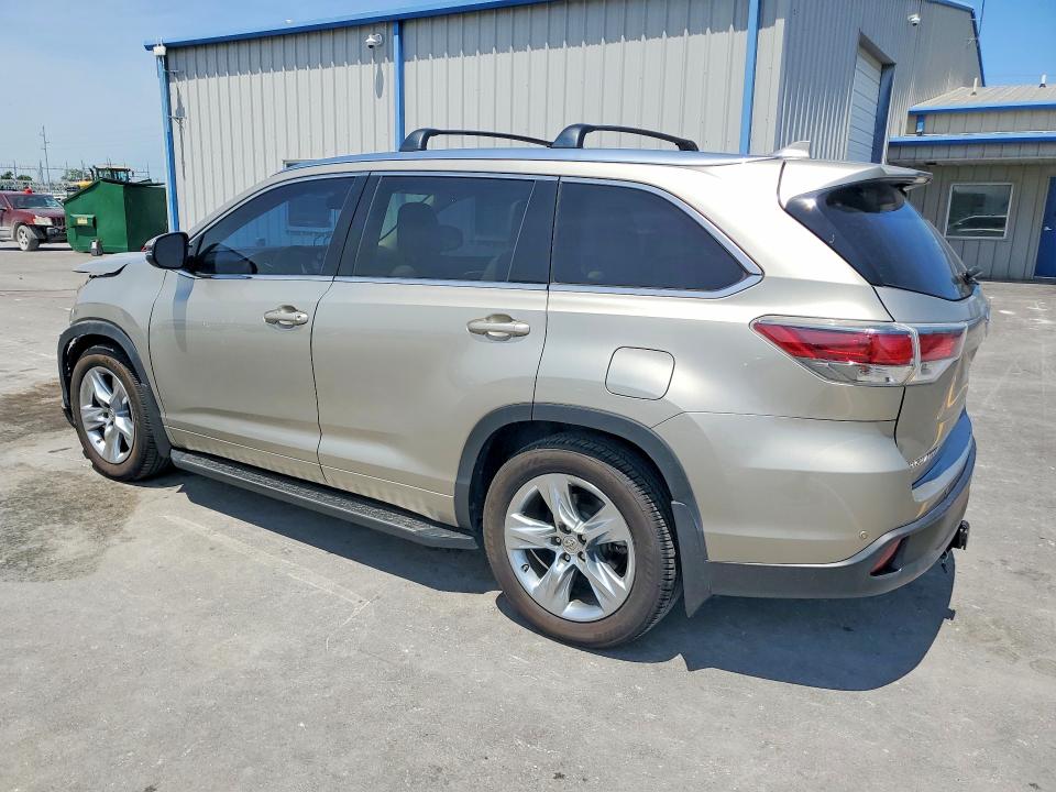 2015 Toyota VIN 5TDDKRFH6FS168955 COPART salvage auction — FRONT END, Ok - Cert Of Title-Salvage, sold $8,200 on 2026-07-02 (photo 2)