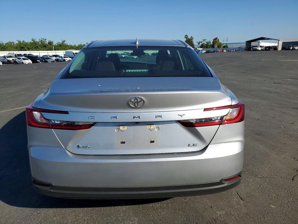 2026 Toyota Camry VIN 4T1DAACK6TU697555 COPART salvage auction — FRONT END, Ca - Salvage Certificate, sold $6,400 on 2026-07-02 (photo 6)