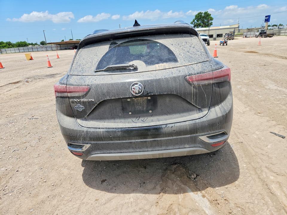 2022 Buick Envision VIN LRBAZLR4XND162184 COPART salvage auction — HAIL, Tx - Certificate Of Title, sold $7,000 on 2026-07-08 (photo 6)