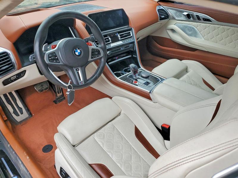 2020 BMW M8 VIN WBSAE0C0XLBM08444 COPART salvage auction — MECHANICAL, Nj - Cert Of Title-Salvage, sold $25,500 on 2026-07-08 (photo 8)