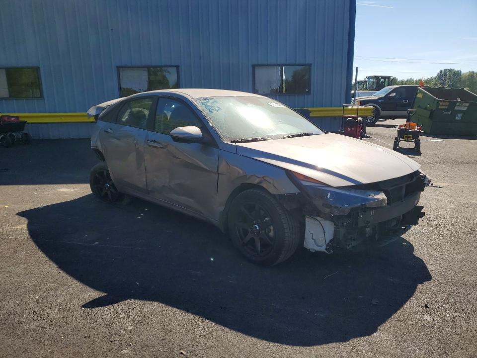 2023 Hyundai Elantra VIN KMHLM4AJ9PU044948 COPART salvage auction — REAR END, Or - Salvage Title Certificate, sold $1,400 on 2026-07-29 (photo 4)