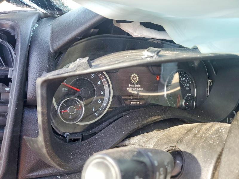 2022 Ram 1500 VIN 1C6RREFT6NN125467 COPART salvage auction — ROLLOVER, Nc - Salvage Certificate Of Title, sold $175 on 2026-07-30 (photo 9)