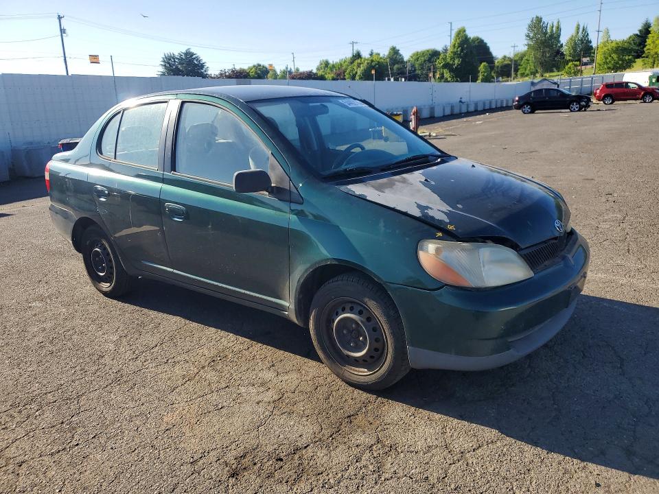 2001 Toyota Echo VIN JTDBT123710167406 COPART salvage auction — FRONT END, Or - Salvage Title Certificate, sold $275 on 2026-07-15 (photo 4)