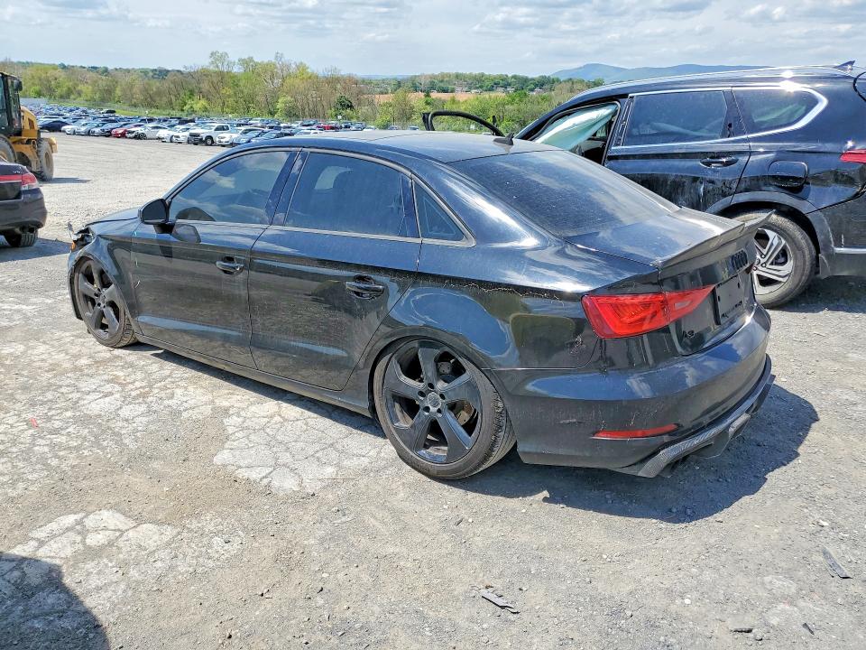 2015 Audi A3 VIN WAUACGFFXF1011149 COPART salvage auction — FRONT END, Pa - Certificate Of Salvage, sold $1,600 on 2026-07-17 (photo 2)