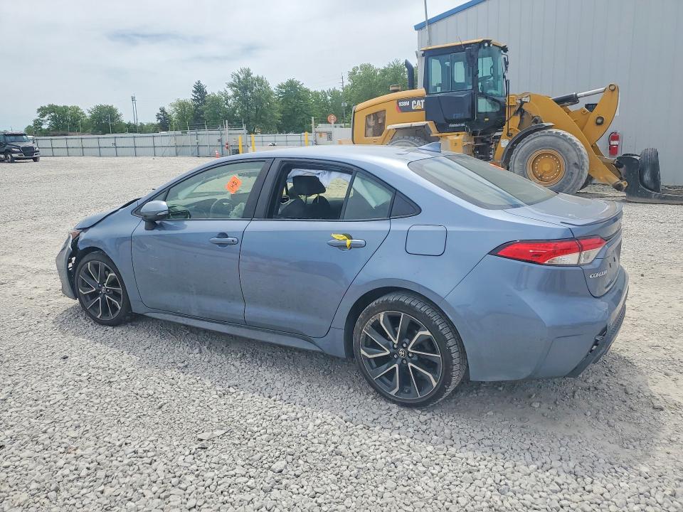 2021 Toyota Corolla VIN JTDS4MCE6MJ063146 COPART salvage auction — FRONT END, Oh - Cert Of Title-Salvage, sold $3,850 on 2026-07-02 (photo 2)