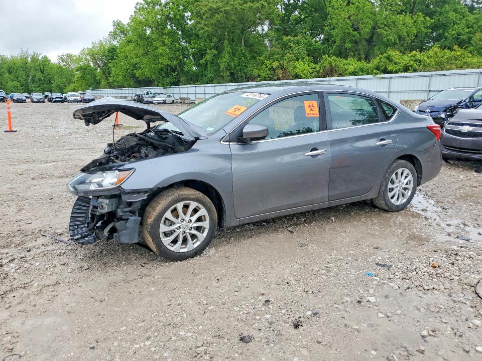 2018 Nissan Sentra VIN 3N1AB7AP0JL647539 — COPART salvage auction photo