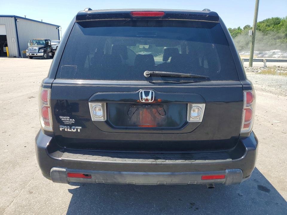 2006 Honda Pilot VIN 5FNYF28656B050506 COPART salvage auction — SIDE, NC - DEALER ONLY CLEAN TITLE, sold $325 on 2026-07-02 (photo 6)