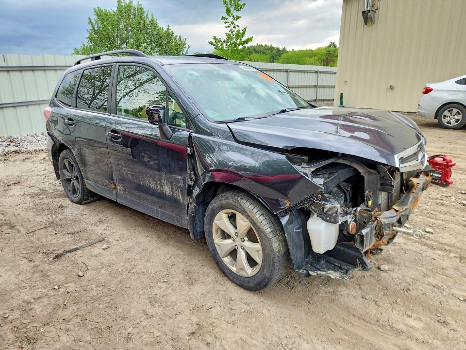 2015 Subaru Forester VIN JF2SJADC3FH584311 COPART salvage auction — FRONT END, Vt - Certificate Of Title, sold $175 on 2026-07-06 (photo 4)