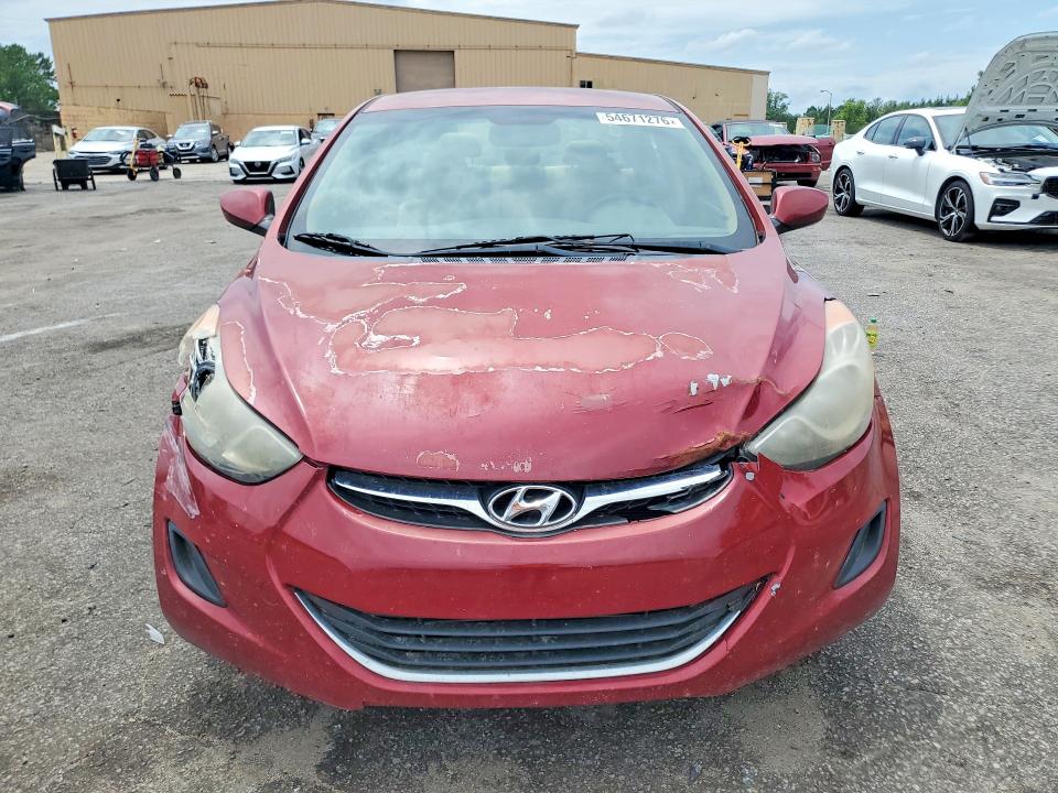 2011 Hyundai Elantra VIN KMHDH4AE9BU162597 COPART salvage auction — FRONT END, Sc - Cert Of Title-Salvage, sold $700 on 2026-07-17 (photo 5)