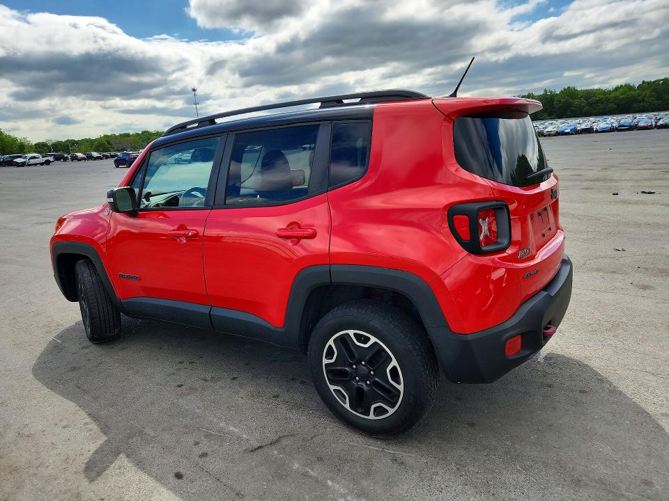 2017 Jeep Renegade VIN ZACCJBCB0HPG41268 COPART salvage auction — FRONT END, Nj - Cert Of Title-Salvage, sold $2,500 on 2026-07-09 (photo 2)