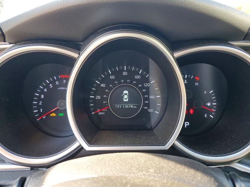 2015 Kia Optima VIN 5XXGN4A70FG488487 COPART salvage auction — FRONT END, Ga - Cert Of Title-Salvage, sold $500 on 2026-07-10 (photo 9)