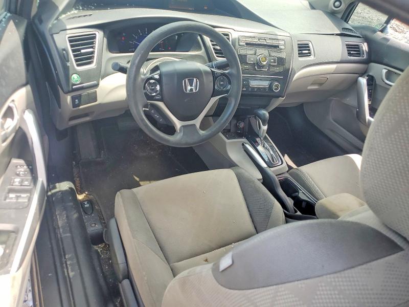 2013 Honda VIN 2HGFG3B89DH506245 COPART salvage auction — SIDE, Al - Cert Of Title-Salvage Title, sold $375 on 2026-07-09 (photo 8)