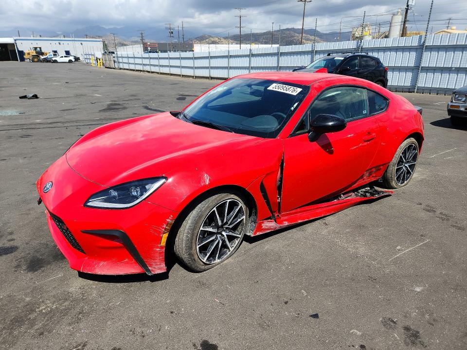 2025 Toyota Gr 86 VIN JF1ZNBB16S8758591 — COPART salvage auction photo