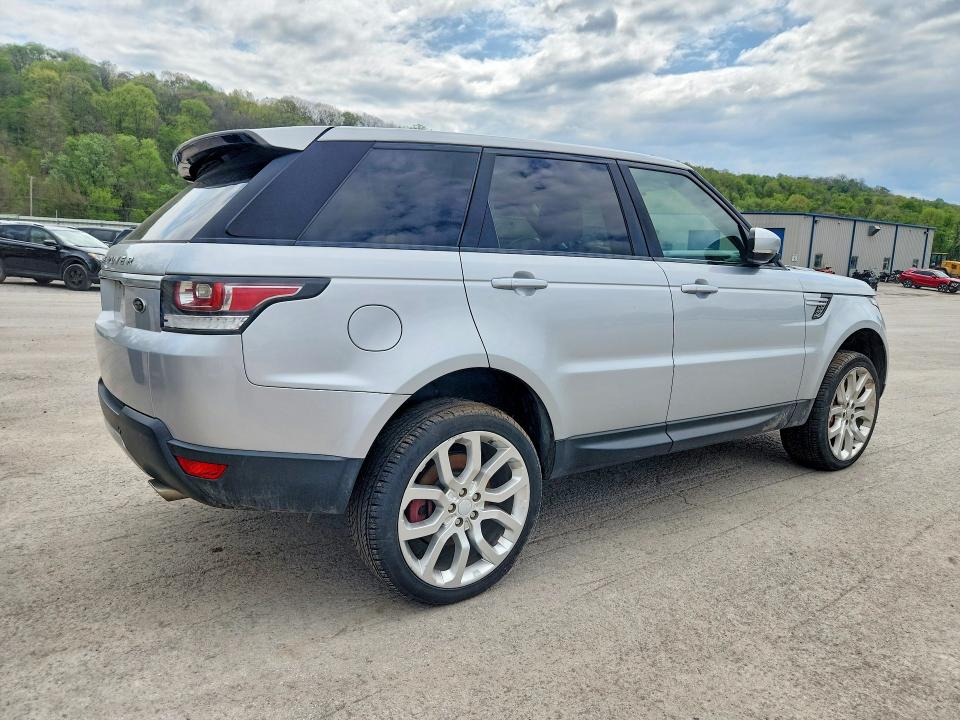 2015 Land rover Range rover sport VIN SALWR2TF2FA534981 COPART salvage auction — MINOR DENT/SCRATCHES, WV - CERTIFICATE OF TITLE, sold $3,250 on 2026-07-16 (photo 3)