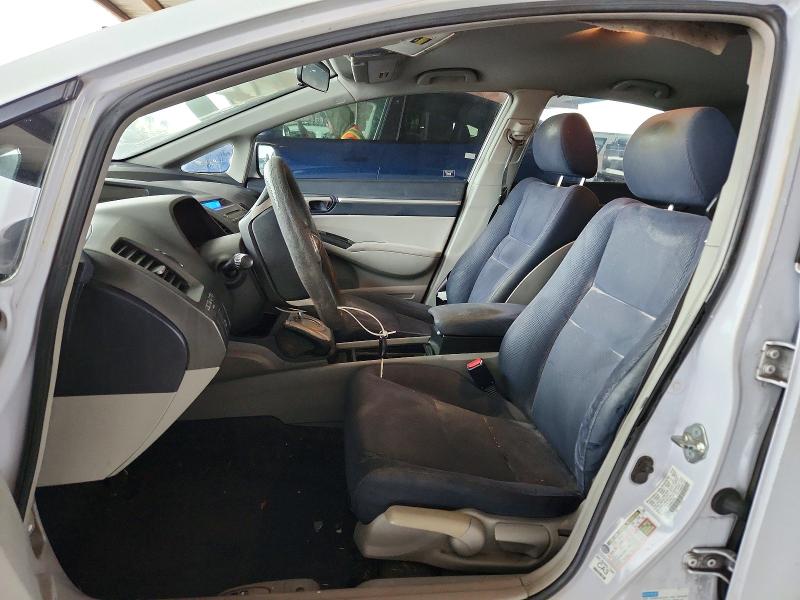 2009 Honda Civic VIN JHMFA36239S007994 COPART salvage auction — FRONT END, TX - SALVAGE VEHICLE TITLE, sold $550 on 2026-07-24 (photo 7)