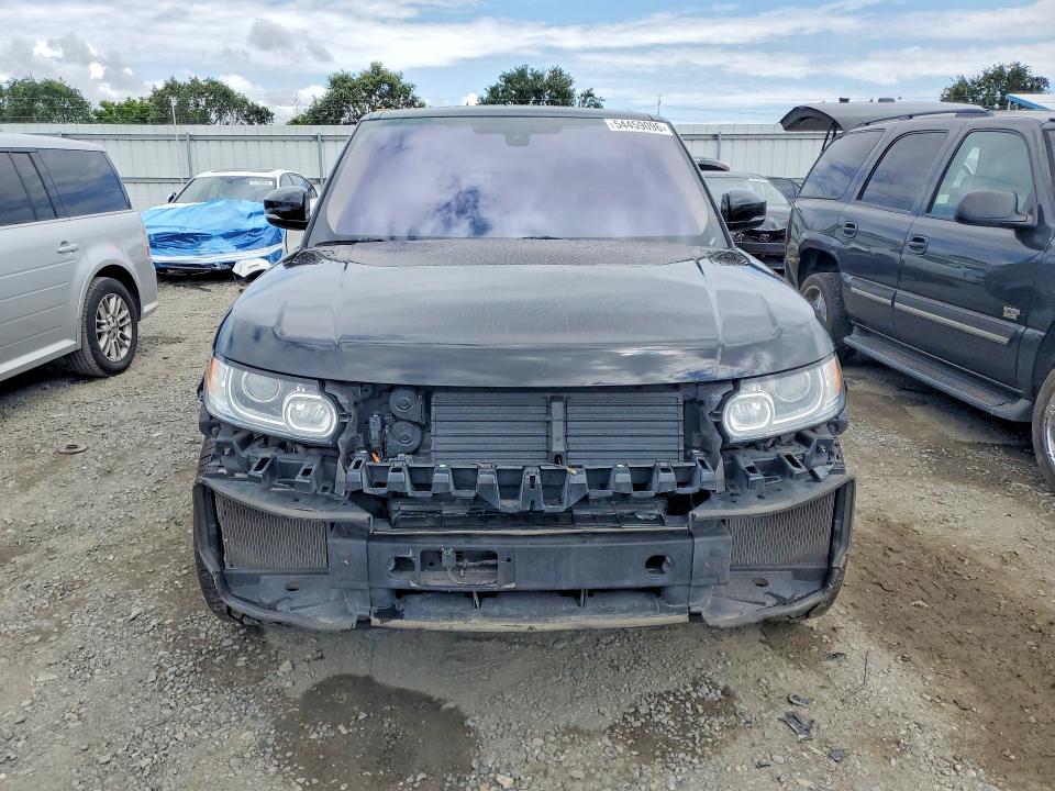 2016 Land rover Range rover sport VIN SALWR2PFXGA593711 COPART salvage auction — FRONT END, CA - SALVAGE CERTIFICATE, sold $3,650 on 2026-07-16 (photo 5)