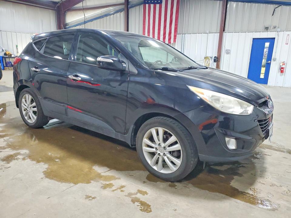 2013 Hyundai Tucson VIN KM8JUCAC1DU612091 COPART salvage auction — SIDE, PA - CERT OF TITLE, sold $600 on 2026-07-21 (photo 4)