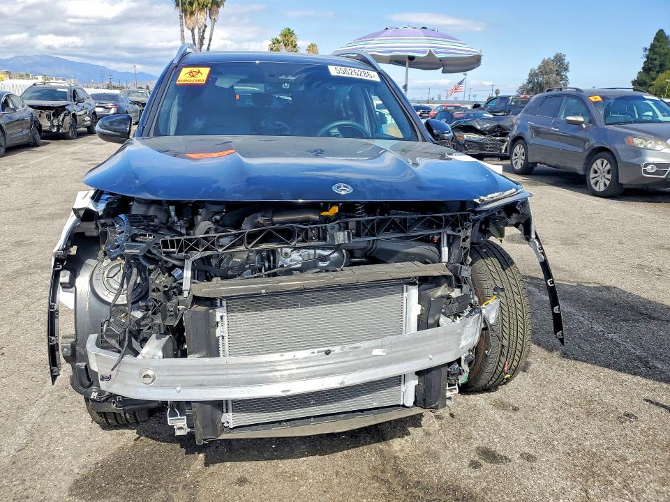 2025 Mercedes-benz Glb VIN W1N4M4GB1SW409976 COPART salvage auction — FRONT END, Ca - Salvage Certificate, sold $6,200 on 2026-07-16 (photo 5)
