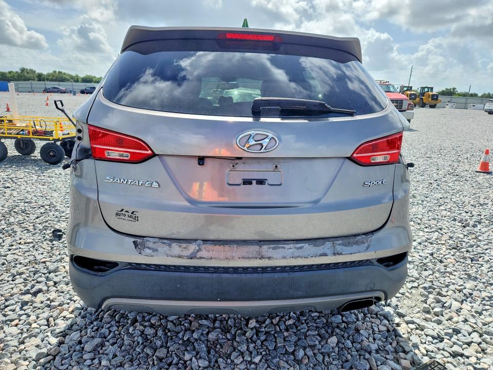 2015 Hyundai Santa fe VIN 5XYZU3LB2FG296944 COPART salvage auction — SIDE, Fl - Cert Of Title Slvg Rebuildable, sold $1,100 on 2026-07-28 (photo 6)