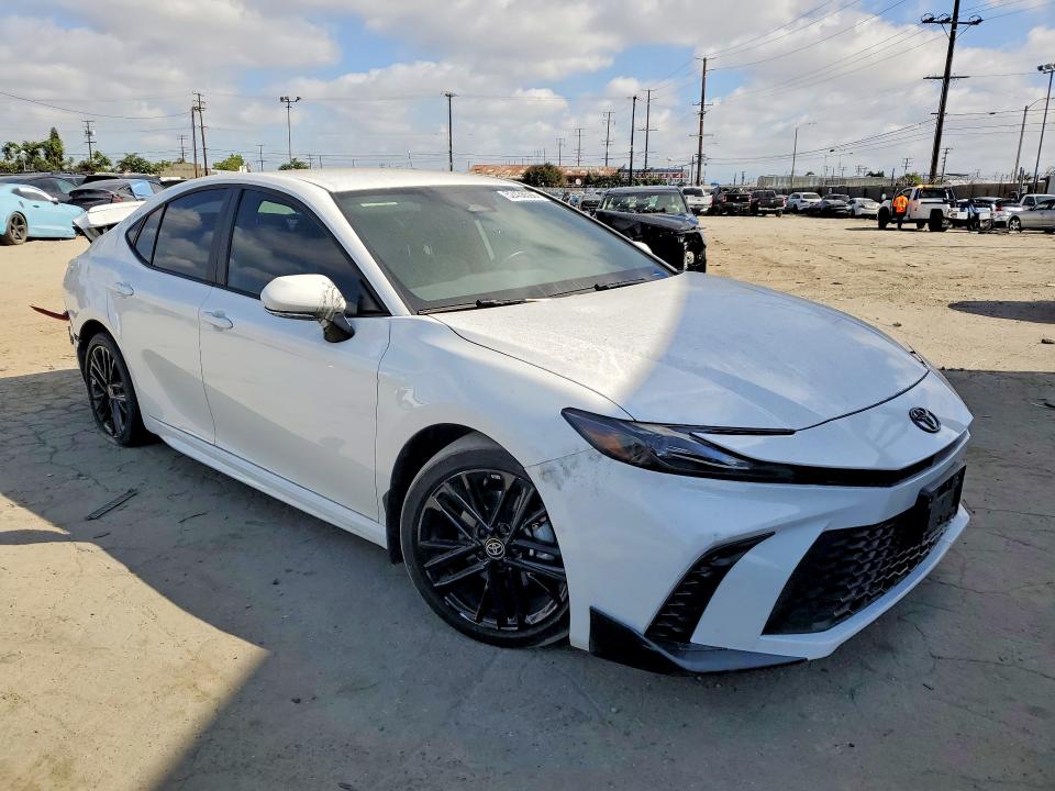 2025 Toyota Camry VIN 4T1DAACKXSU113320 COPART salvage auction — REAR END, Ca - Salvage Certificate, sold $10,600 on 2026-07-02 (photo 4)