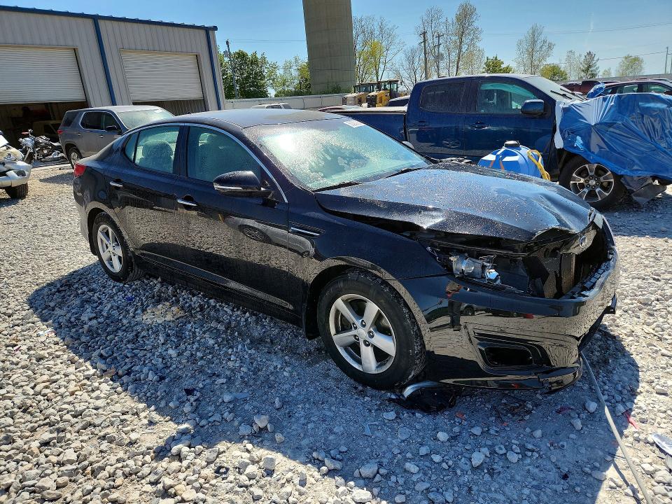2014 Kia VIN 5XXGM4A71EG339068 COPART salvage auction — FRONT END, Mi - Certificate Of Title, sold $625 on 2026-07-02 (photo 4)