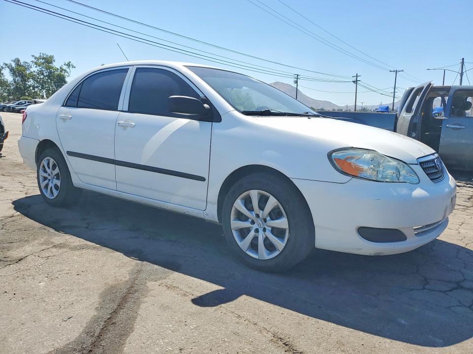 2005 Toyota Corolla VIN JTDBR32E552053944 COPART salvage auction — REAR END, Ca - Salvage Certificate, sold $500 on 2026-07-02 (photo 4)