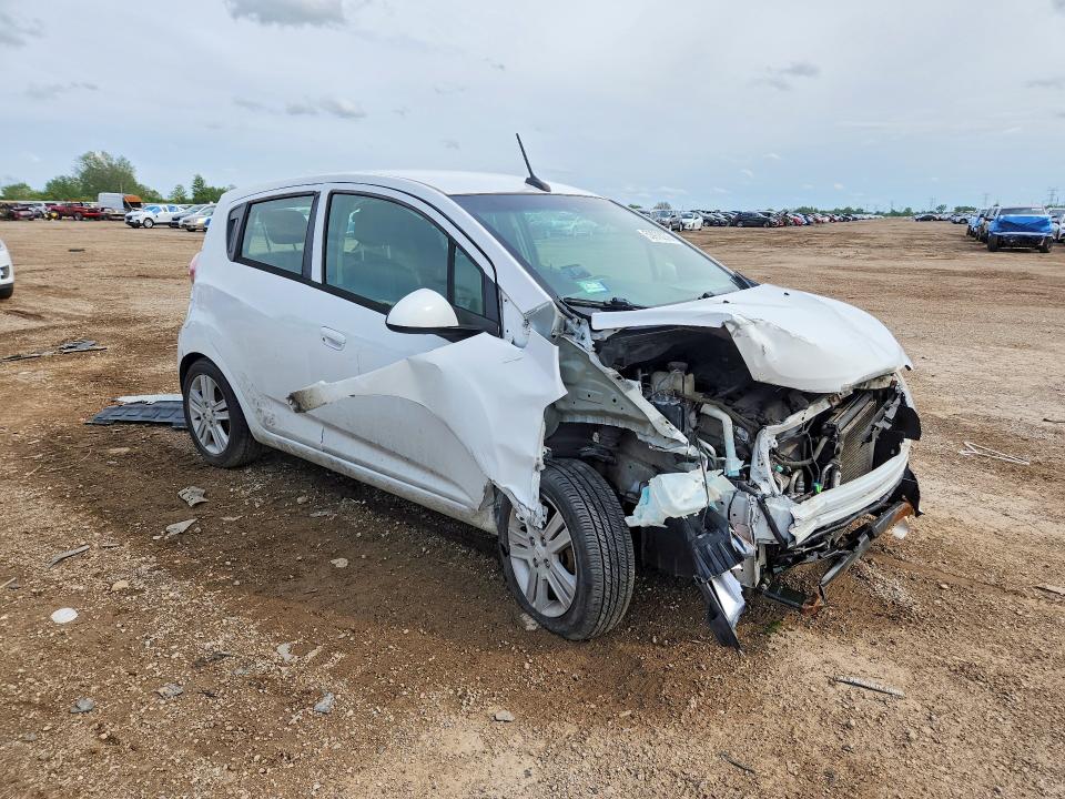 2014 Chevrolet Spark VIN KL8CB6S91EC559917 COPART salvage auction — FRONT END, Il - Salvage Certificate, sold $400 on 2026-07-07 (photo 4)