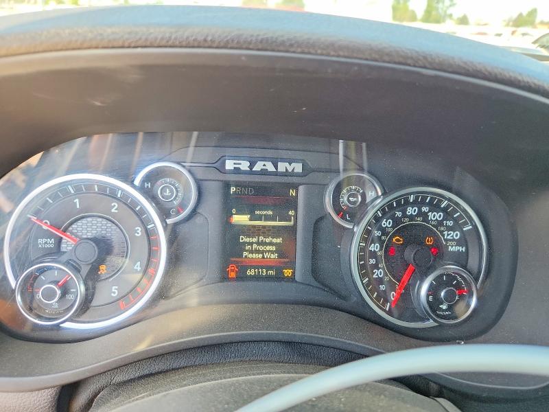2024 Ram 2500 VIN 3C6UR5HL3RG141129 COPART salvage auction — UNDERCARRIAGE, Or - Salvage Title Certificate, sold $8,300 on 2026-07-28 (photo 9)