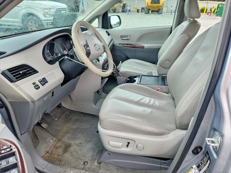 2014 Toyota Sienna VIN 5TDYK3DC4ES433277 COPART salvage auction — FRONT END, Nc - Salvage Certificate Of Title, sold $3,850 on 2026-07-08 (photo 7)