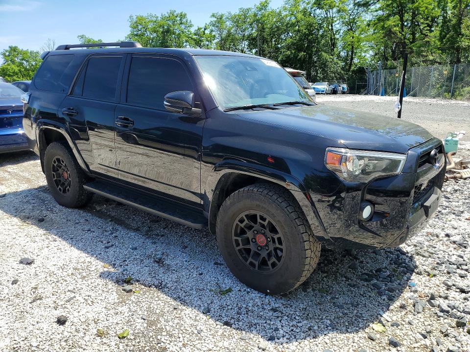 2020 Toyota 4runner VIN JTEBU5JR1L5737573 COPART salvage auction — MINOR DENT/SCRATCHES, Md - Certificate Of Title (P), sold $18,300 on 2026-07-09 (photo 4)