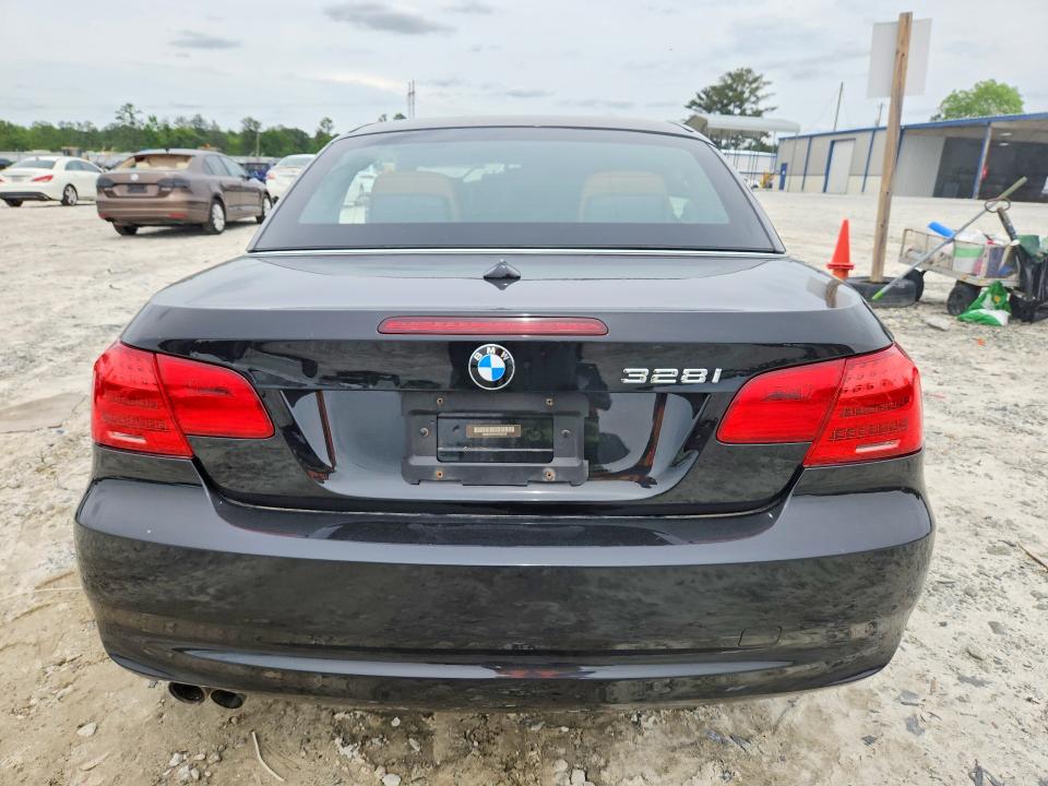 2013 BMW 3er VIN WBADW7C57DE732373 COPART salvage auction — FRONT END, Ga - Cert Of Title-Salvage, sold $2,100 on 2026-07-08 (photo 6)