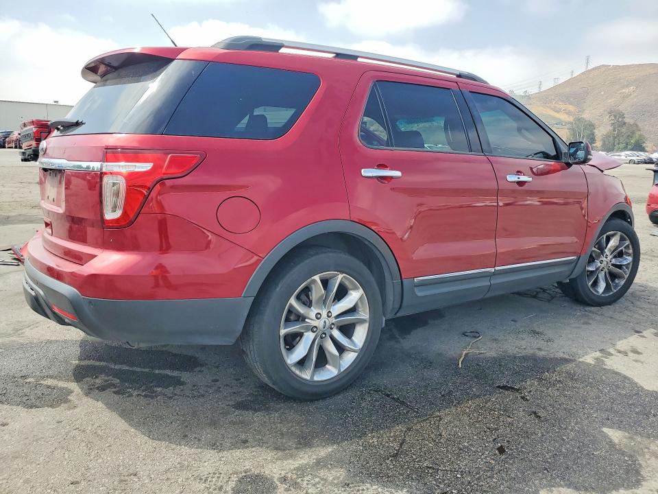 2013 Ford Explorer VIN 1FM5K7F87DGA17683 COPART salvage auction — FRONT END, Ca - Salvage Certificate, sold $250 on 2026-07-09 (photo 3)