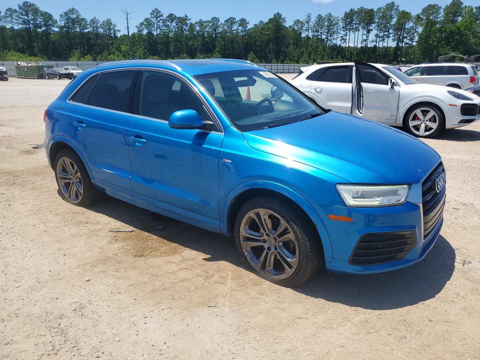 2016 Audi Q3 VIN WA1GFCFS0GR008476 COPART salvage auction — SIDE, Sc - Cert Of Title-Salvage, sold $4,400 on 2026-07-13 (photo 4)