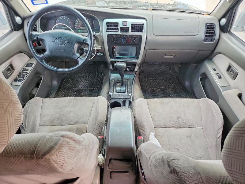 2001 Toyota 4runner VIN JT3GN86R610197444 COPART salvage auction — FRONT END, Tx - Bonded Title - Salvage, sold $1,200 on 2026-07-07 (photo 8)
