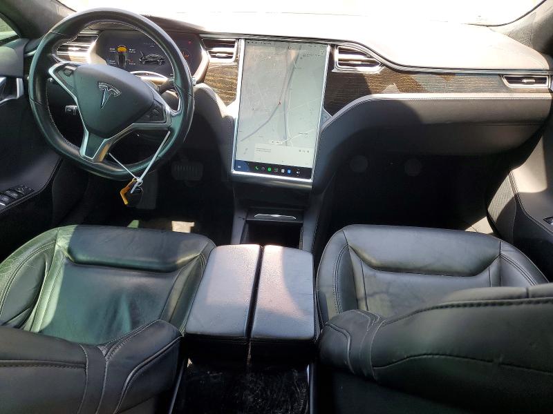 2016 Tesla Model s VIN 5YJSA1E11GF161434 COPART salvage auction — SIDE, Il - Salvage Certificate, sold $3,650 on 2026-07-10 (photo 8)