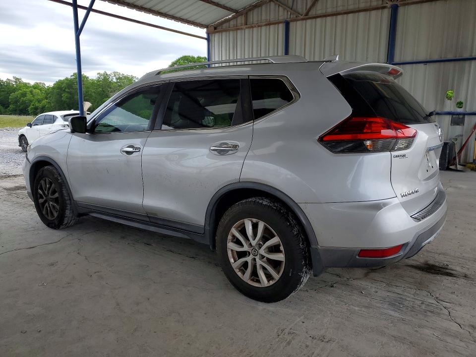 2017 Nissan Rogue VIN KNMAT2MT9HP551851 COPART salvage auction — FRONT END, Ga - Cert Of Title-Salvage, sold $1,300 on 2026-07-30 (photo 2)