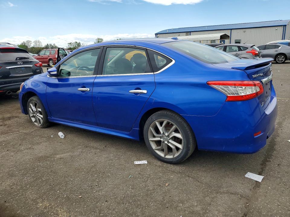 2015 Nissan Sentra VIN 3N1AB7AP7FY311056 COPART salvage auction — MECHANICAL, Pa - Cert Of Title (P), sold $400 on 2026-07-09 (photo 2)